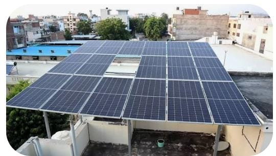 Multi-Row Rooftop Array
